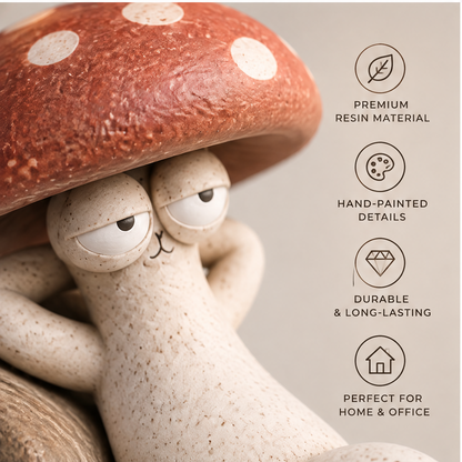 🏺AURTALIS Chilling Mushroom Lamp Statue